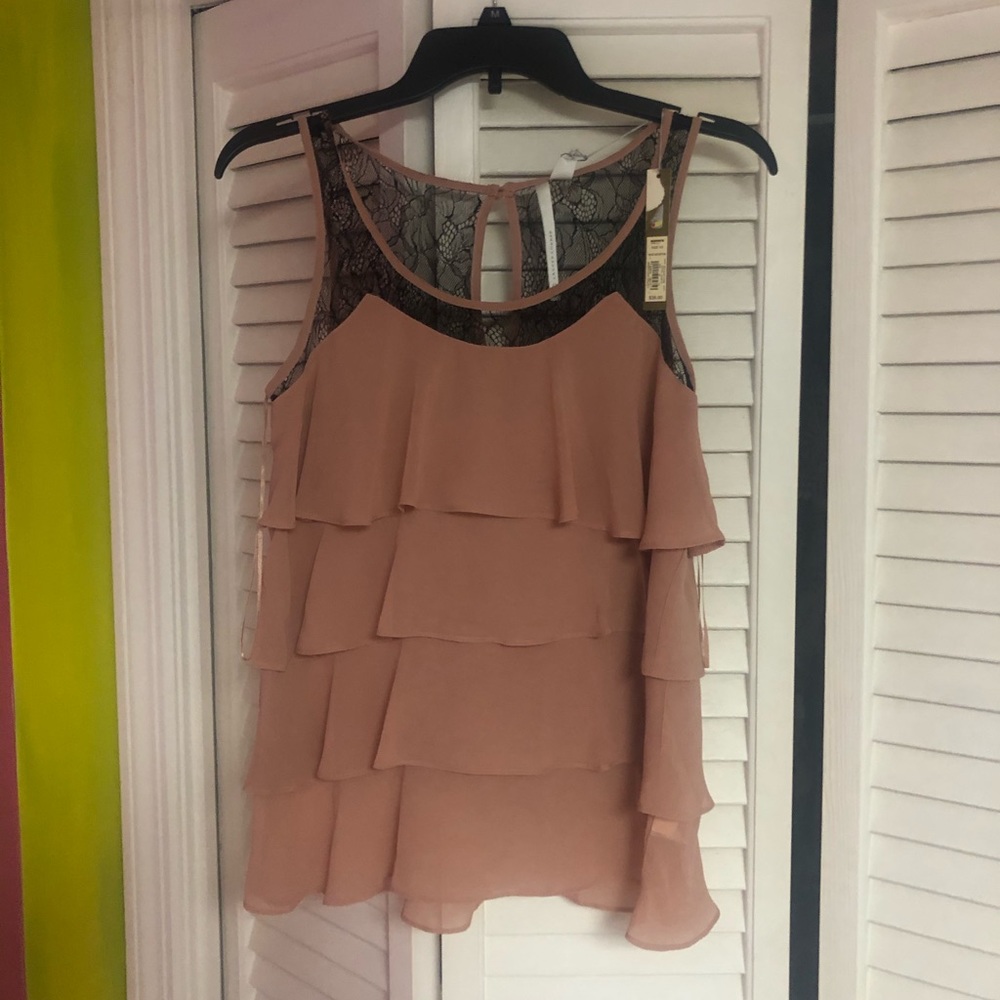 Brand new Lauren Conrad tank top with lace